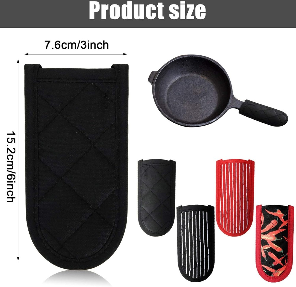 4 Pack Cast Iron Skillet Handl - Cast Iron Skillet บทวิจารณ์และราคา