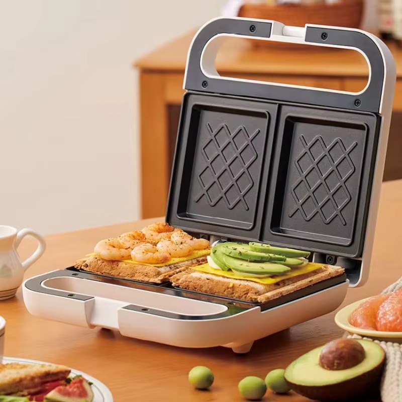 2-Slice Sandwich Toaster with  - Breakfast Sandwich Maker บทวิจารณ์และราคา