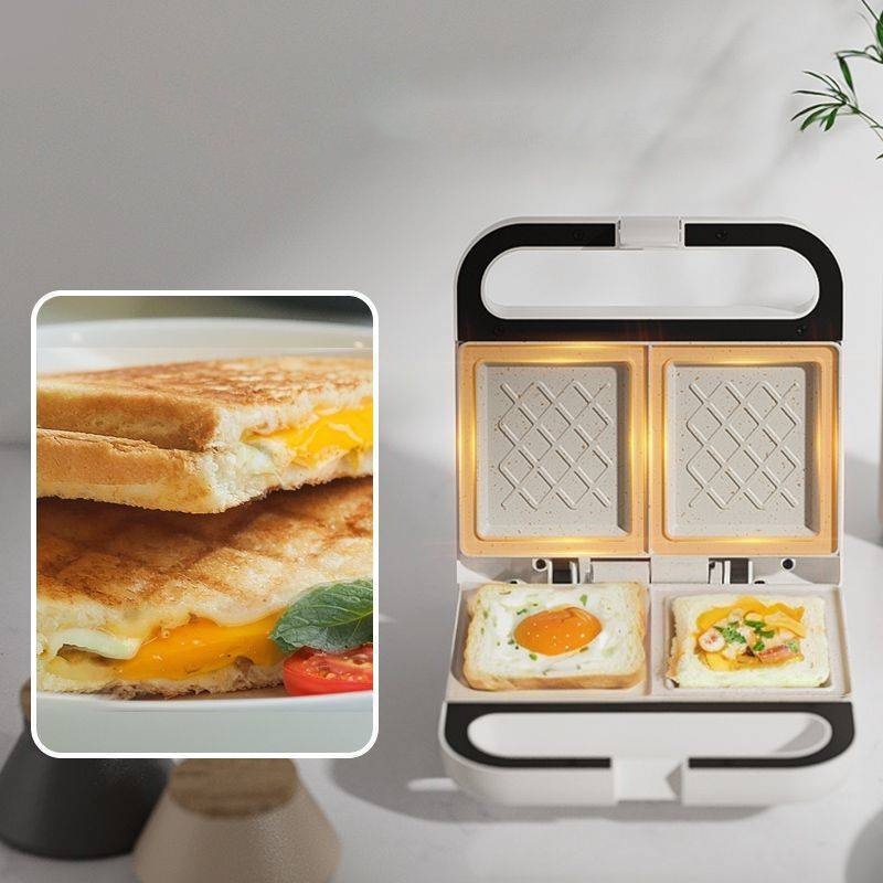 2-Slice Sandwich Toaster with  - Breakfast Sandwich Maker บทวิจารณ์และราคา