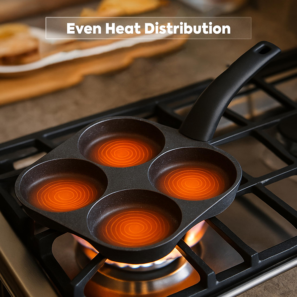 Egg Frying Pan Nonstick Pancak - Cast Iron Skillet บทวิจารณ์และราคา