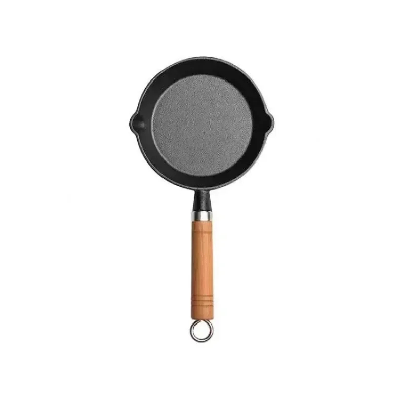 20cm Cast Iron Skillet Wooden  - Cast Iron Skillet บทวิจารณ์และราคา