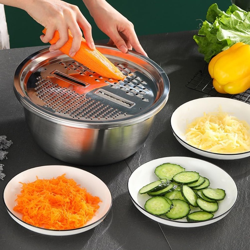 3 in 1 Multifunctional Stainle - Vegetable Kitchen Gadgets บทวิจารณ์และราคา