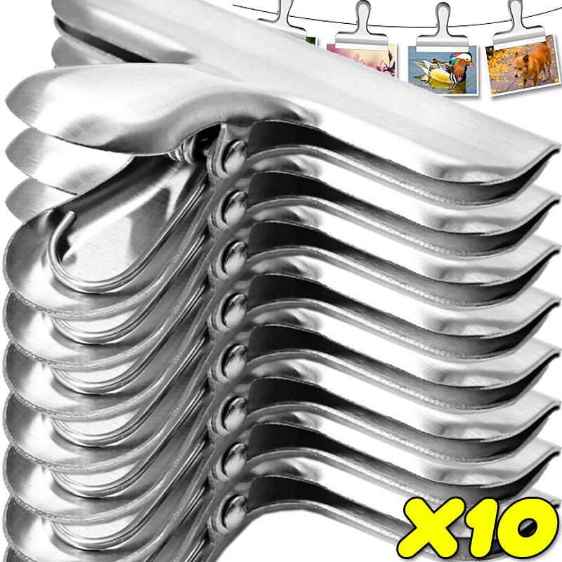 1/10x Metal Food Snack Bag Cli - Kitchen Gadgets Photo บทวิจารณ์และราคา