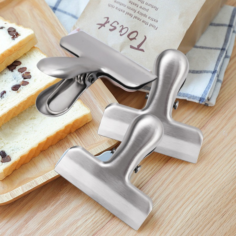 1/10x Metal Food Snack Bag Cli - Kitchen Gadgets Photo บทวิจารณ์และราคา