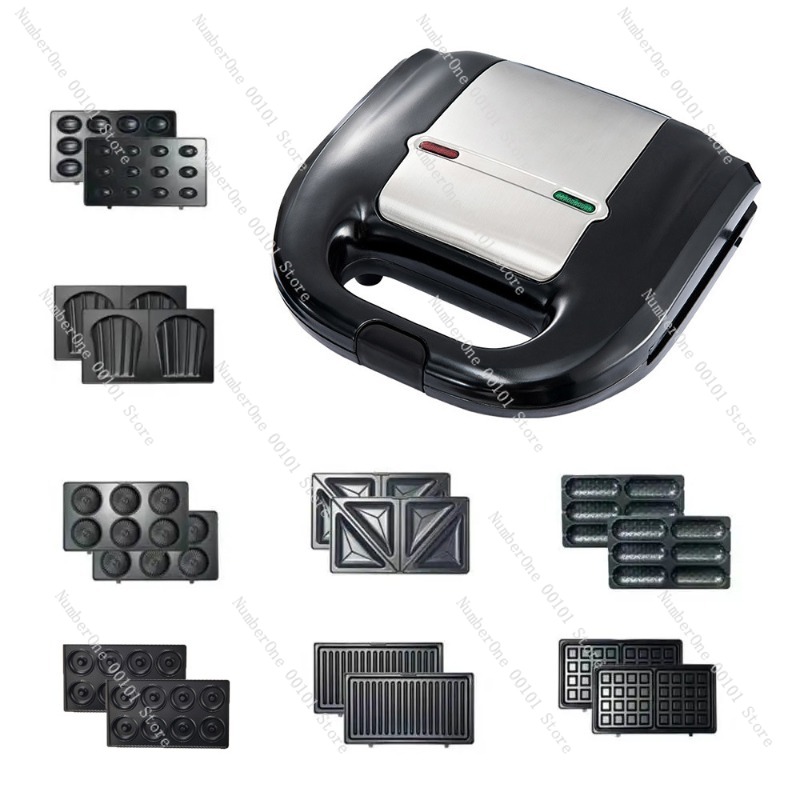 110v 8-in-1 sandwich, donut, w - Breakfast Sandwich Maker บทวิจารณ์และราคา