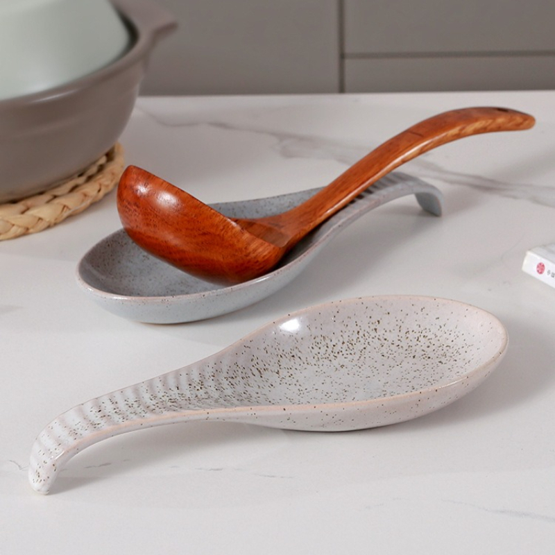 Ceramic Spoon Rest for Stove T - Kitchen Utensil Holder บทวิจารณ์และราคา