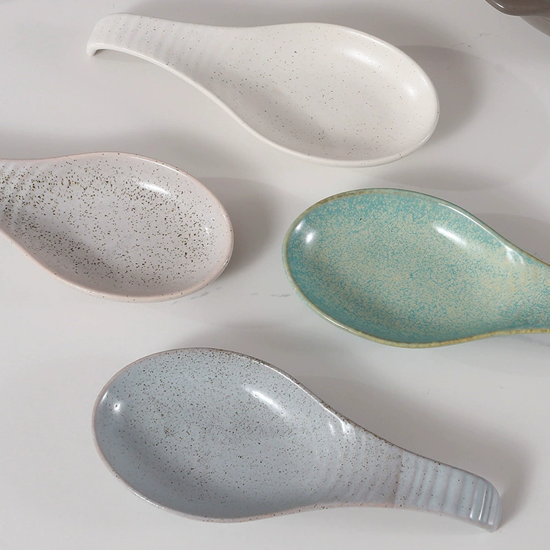 Ceramic Spoon Rest for Stove T - Kitchen Utensil Holder บทวิจารณ์และราคา